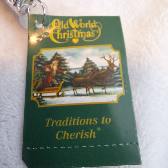 Old World Christmas Flute Glass Christmas Ornament 38036 Hand Crafted Instrument - Picture 2 of 6